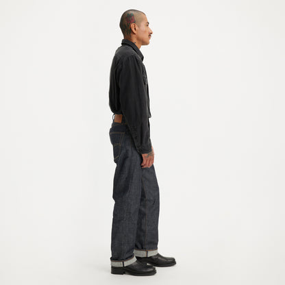 LEVI'S® MEN'S 501® ORIGINAL SHRINK-TO-FIT™ SELVEDGE JEANS - DARK WASH