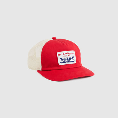 LEVI'S® MEN'S PRESIDIO TRUCKER CAP - REDS