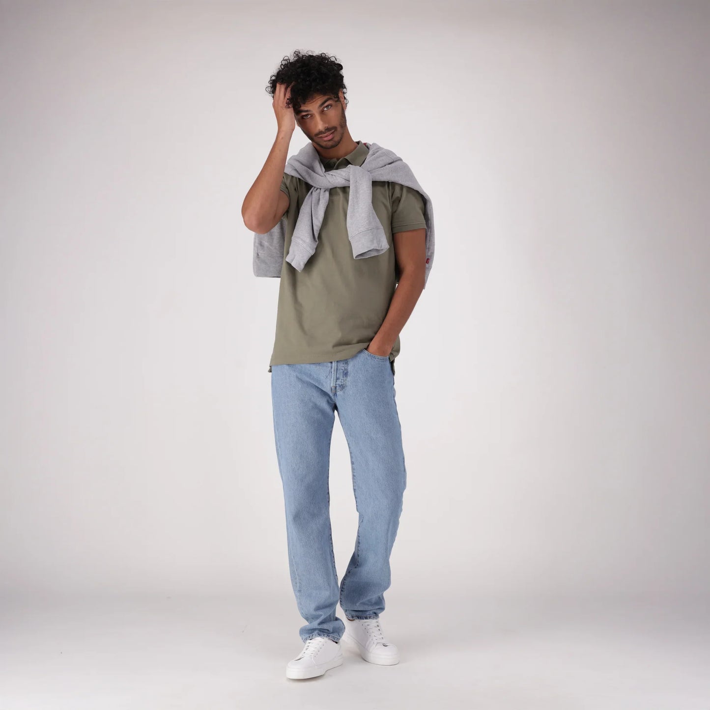 LEVI'S® MEN'S 501® ORIGINAL JEANS - LIGHT WASH
