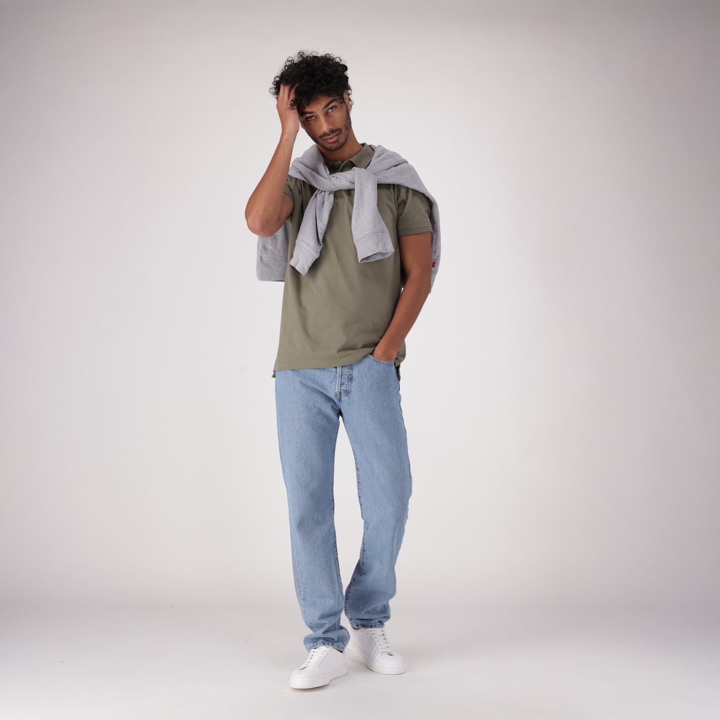 LEVI'S® MEN'S 501® ORIGINAL JEANS - LIGHT WASH