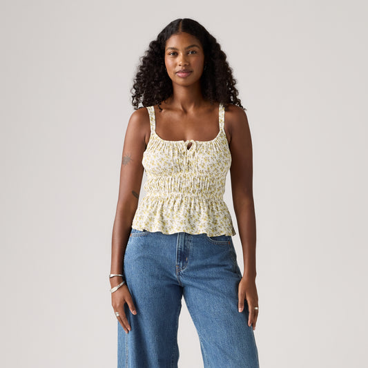 LEVI'S® WOMEN'S AMBREY BLOUSE - YELLOW