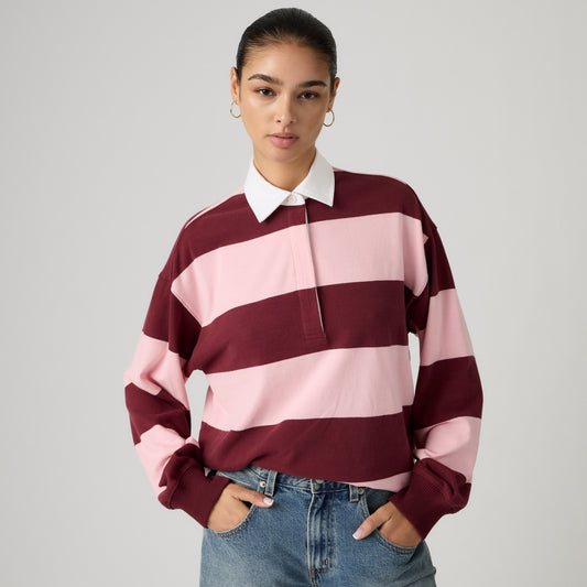 LEVI'S® WOMEN'S REENIE RUGBY LONG-SLEEVE - MULTI COLOUR