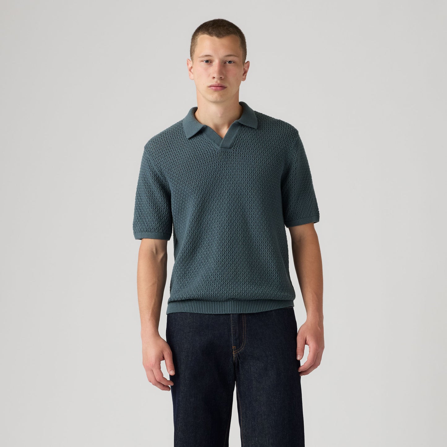 LEVI'S® MEN'S DILLON OPEN COLLAR POLO - MULTI-COLOR