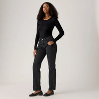 LEVI'S® WOMEN'S 501® CURVE JEANS - BLACK - WORN IN