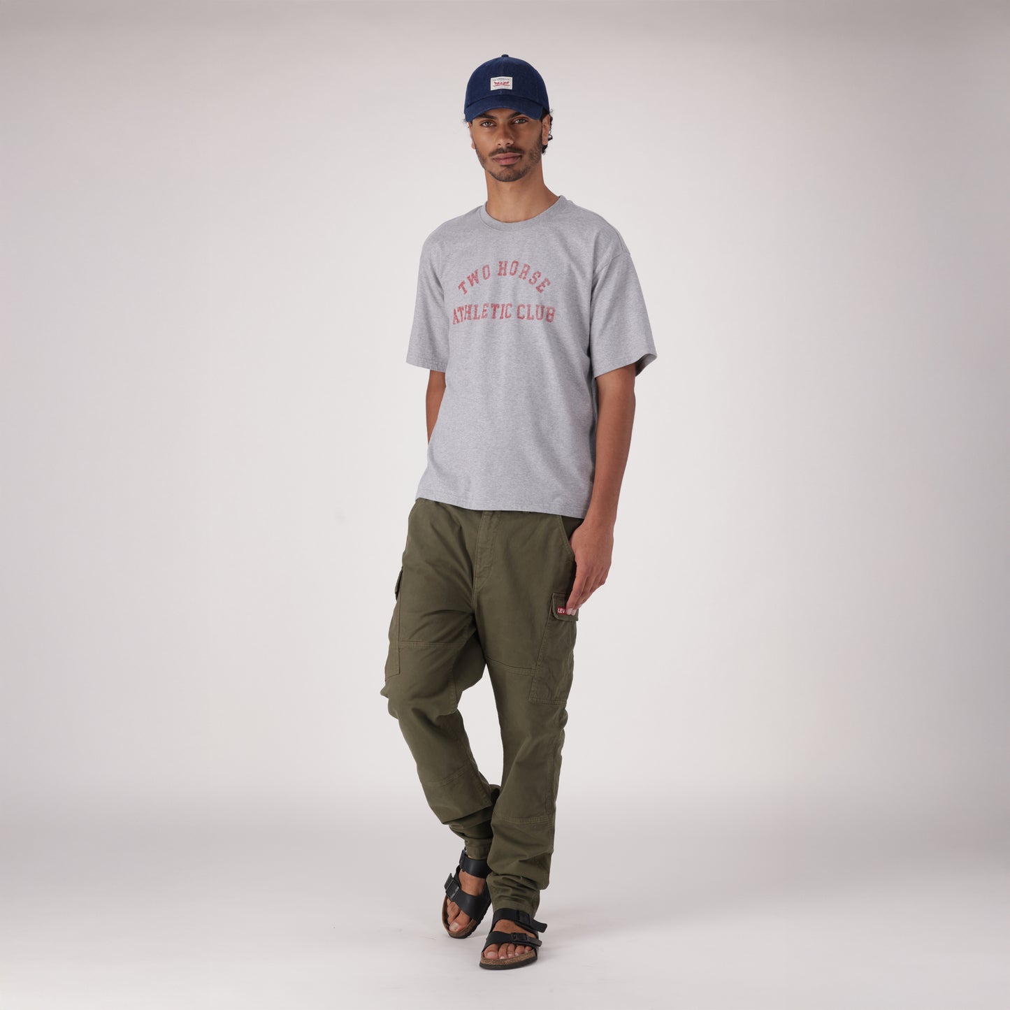 LEVI'S® MEN'S GRAPHIC CROPPED TEE - MULTI COLOUR