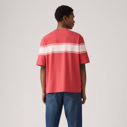 LEVI'S® MEN'S HALF-SLEEVE T-SHIRT - MED INDIGO - WORN IN