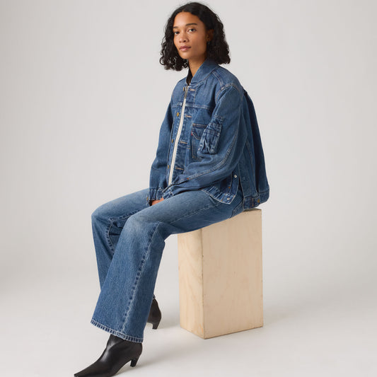 LEVI’S® X SACAI WOMEN'S BLOUSON JACKET - VINTAGE BLUE