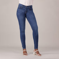 LEVI'S® WOMEN'S CURVY SKINNY  - MED INDIGO - WORN IN