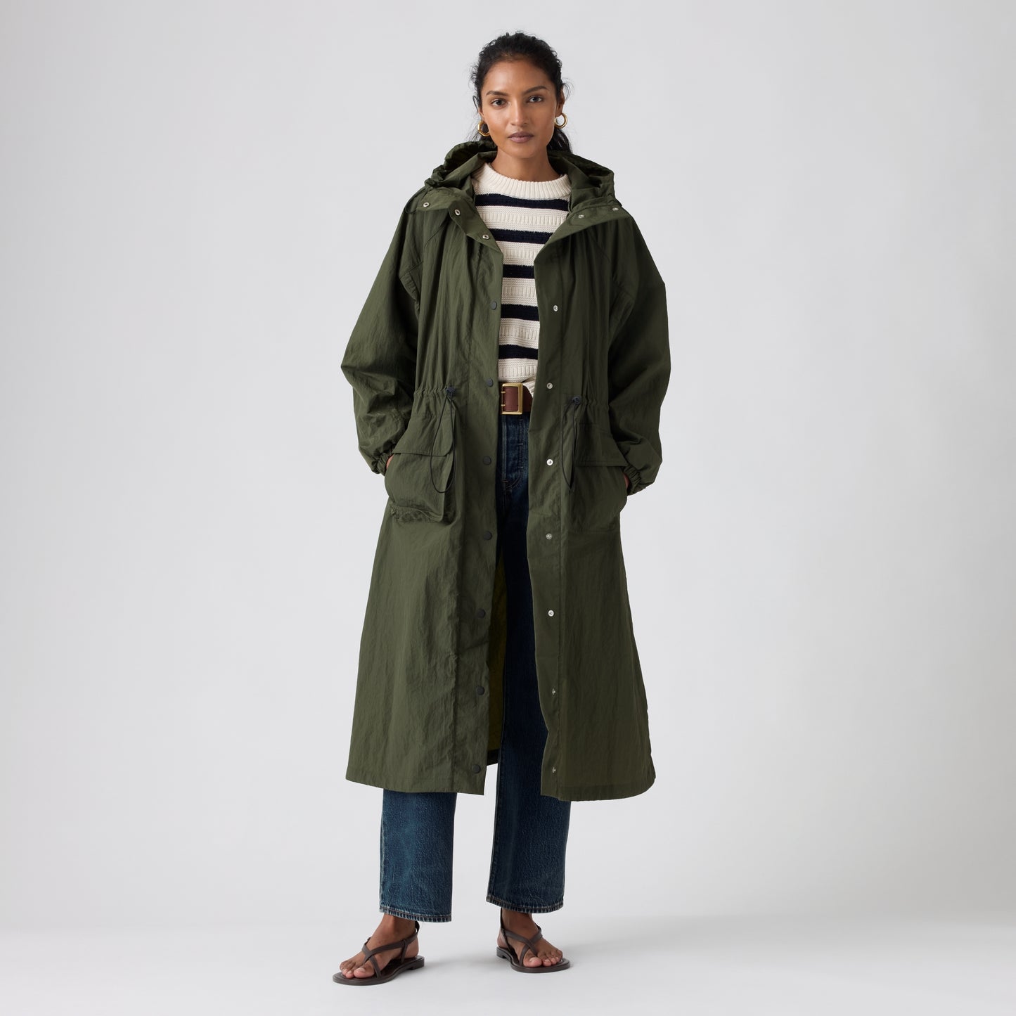 LEVI'S® WOMEN'S SIMONE LONG BUBBLE PARKA - MULTI COLOUR