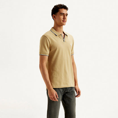 LEVI’S® MEN'S SOLID SLIM FIT POLO T-SHIRT - NEUTRAL