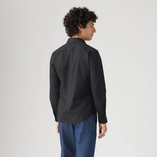 LEVI'S® MEN'S BATTERY HOUSEMARK SLIM FIT SHIRT - BLACK