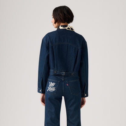 LEVI'S® X TOY STORY WOMEN'S TYPE II TRUCKER JACKET - DARK INDIGO FLAT FINISH