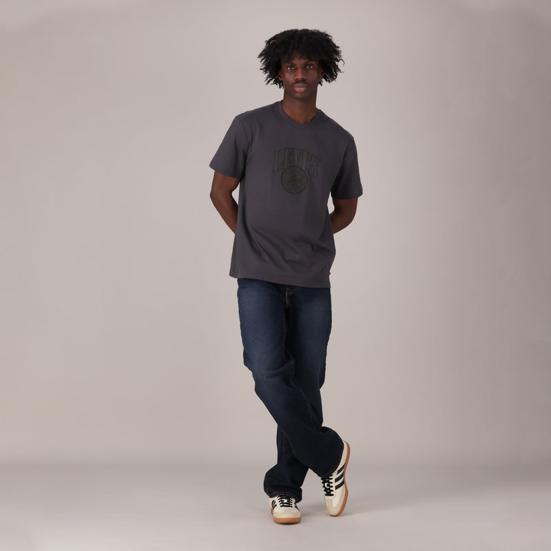 LEVI'S® MEN'S 555™ RELAXED STRAIGHT JEANS
 - DARK INDIGO - WORN IN