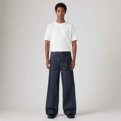 LEVI’S® X SACAI BELTED WIDE PANTS - RIGID BLUE