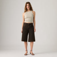 LEVI'S® WOMEN'S SUPER BAGGY JORTS - BLACK