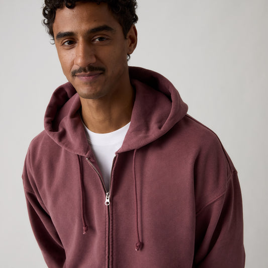 LEVI'S® MEN'S HAYES BOXY FULL-ZIP SWEATSHIRT - MULTI COLOUR