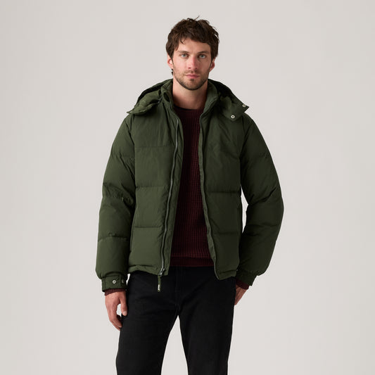 LEVI'S® MEN'S ROCKRIDGE SHORT PUFFER JACKET - GREEN