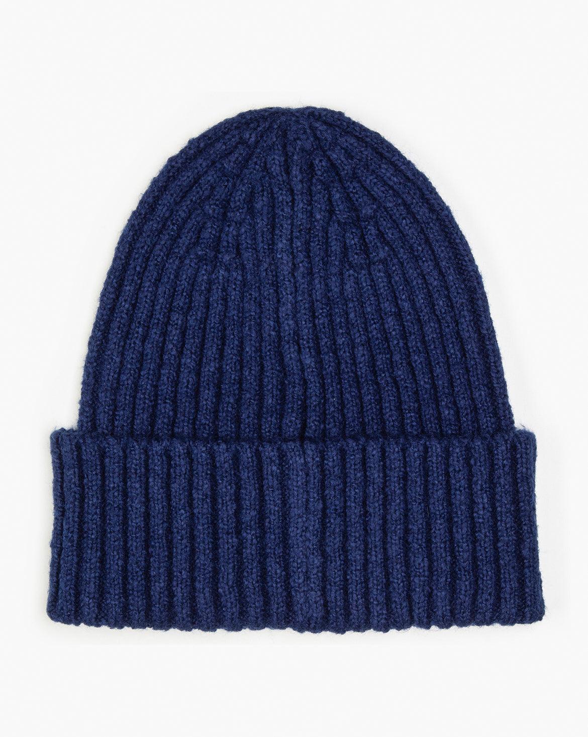 HOLIDAY BATWING BEANIE - NAVY BLUE