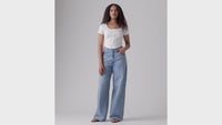 LEVI'S® WOMEN'S CINCH BAGGY JEANS - MED INDIGO - WORN IN