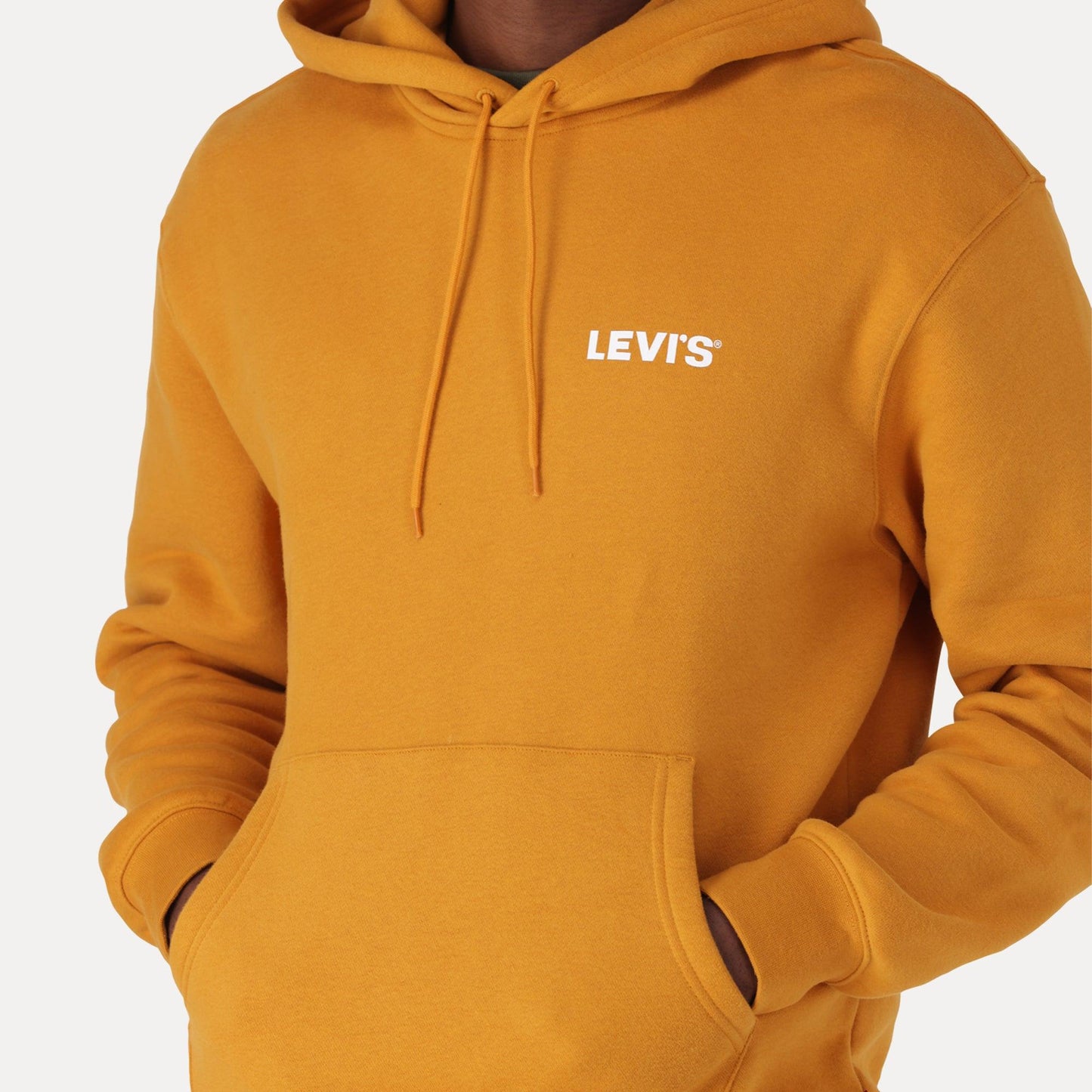 RELAXED FIT GRAPHIC HOODIE - YELLOW