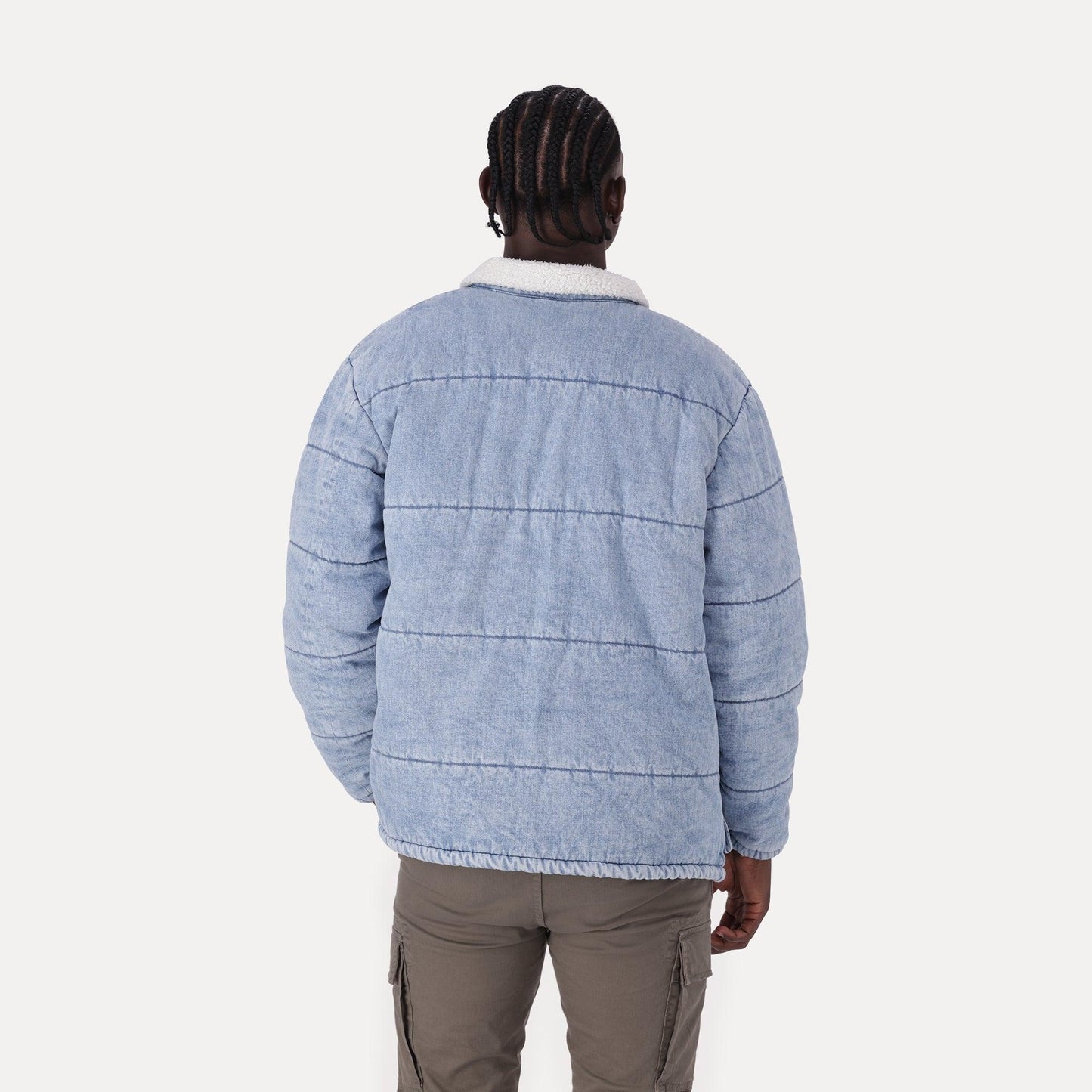 WESTERN SUPER PUFFER VEST - BLUE