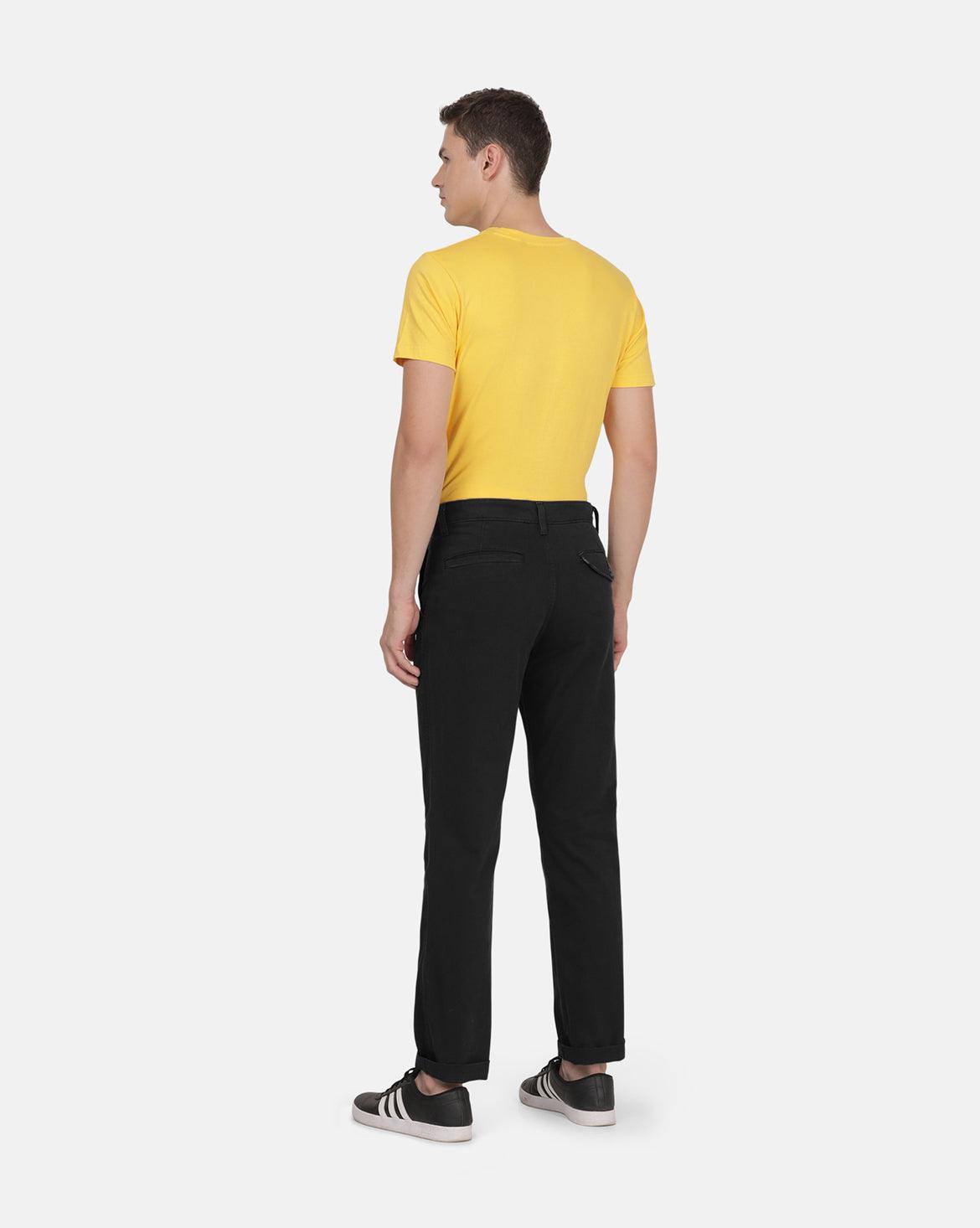 XX CHINO AUTHENTIC STRAIGHT PANTS - BLACK