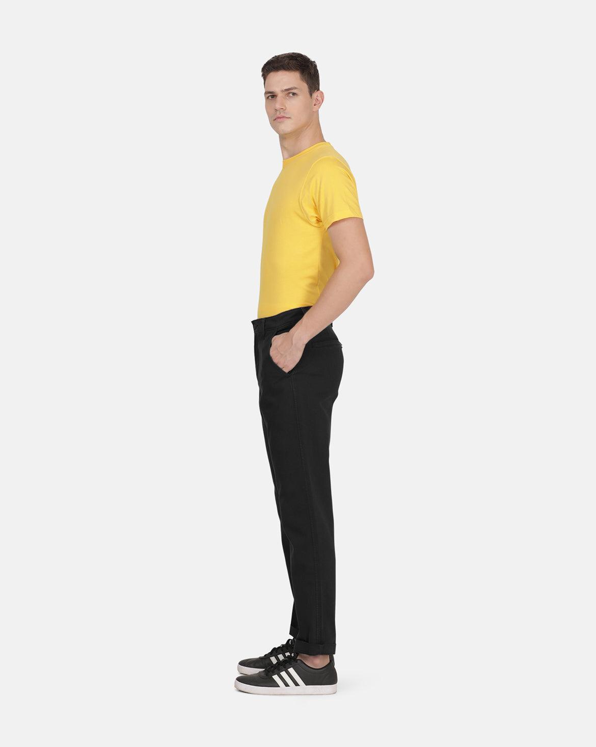 XX CHINO AUTHENTIC STRAIGHT PANTS - BLACK