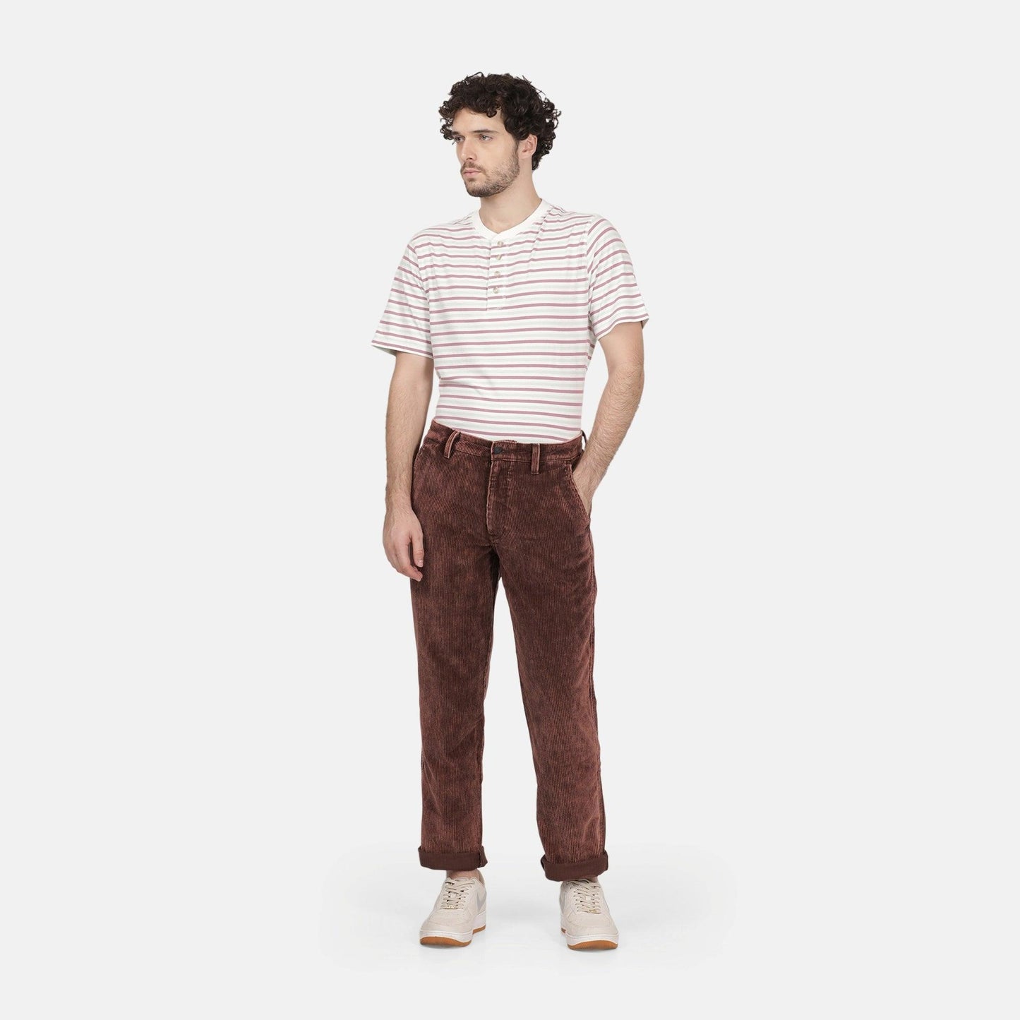 XX CHINO AUTHENTIC STRAIGHT PANTS - NEUTRAL